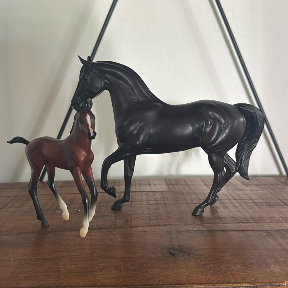 Breyer Horse + Baby combo